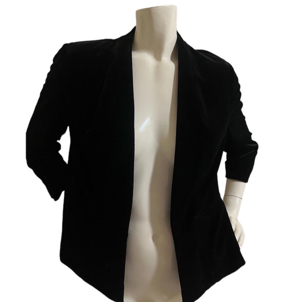 KASPER Velvet Black Jacket Size 6US